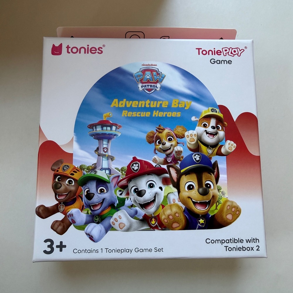 Tonies PAW Patrol Adventure Bay Rescue Heroes Tonieplay Game for Toniebox 2 NEW